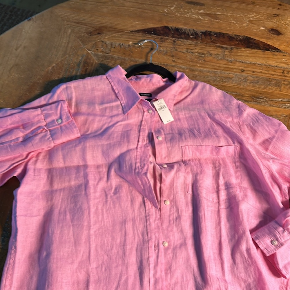 Linen button down shirt - Picture 2 of 4